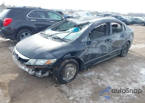 2010 Honda Civic Lx z USA, uszkodzony, nr VIN 2HGFA1F54AH569707